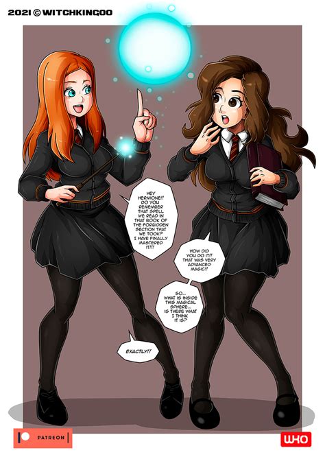 hermione nsfw|Grimoire of Lust Part 3 (Hermione & Ginny comic wips)